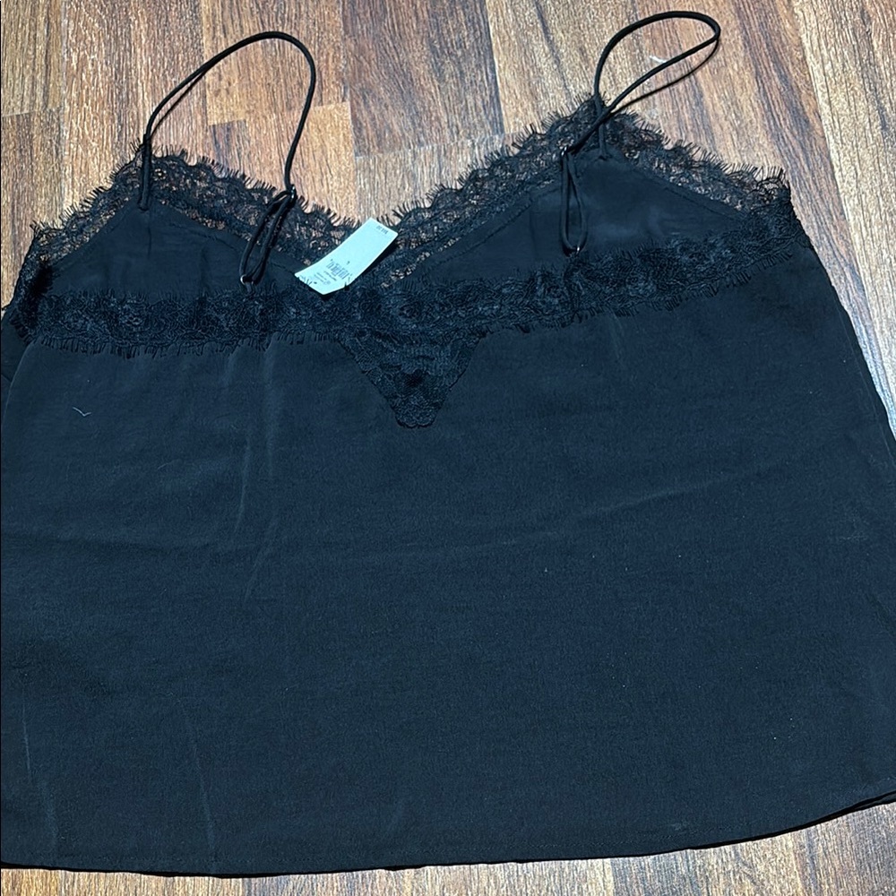 Banana Republic Black Lace Camisole
